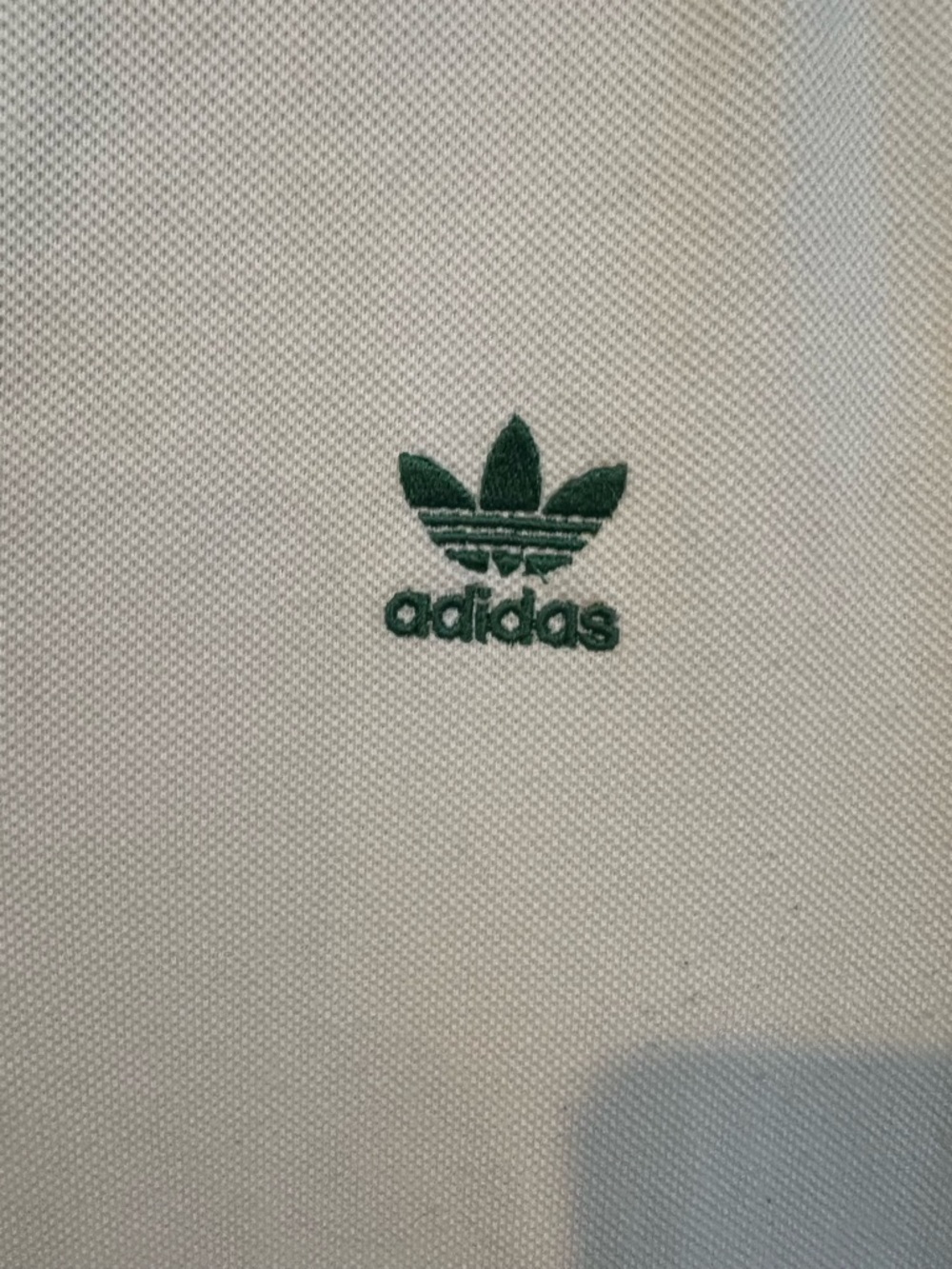 adidas Cream Tennis Dress with Green Trim - Picture 3 of 3